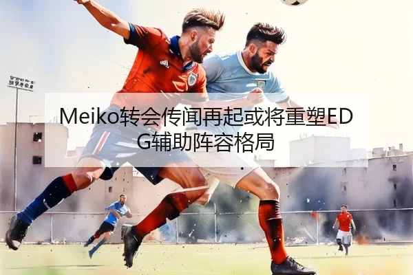 Meiko转会传闻再起或将重塑EDG辅助阵容格局